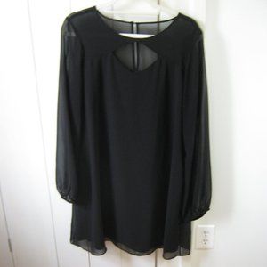 Pretty Black BCBG Tunic Top